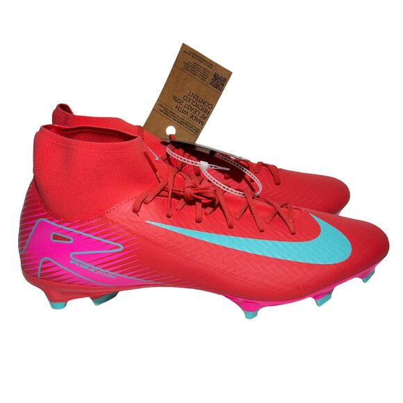 Nike Mercurial Superfly 10 Academy MG Soccer Cleats Red FQ1456-800 Men’s 13 NWT - Picture 2 of 12